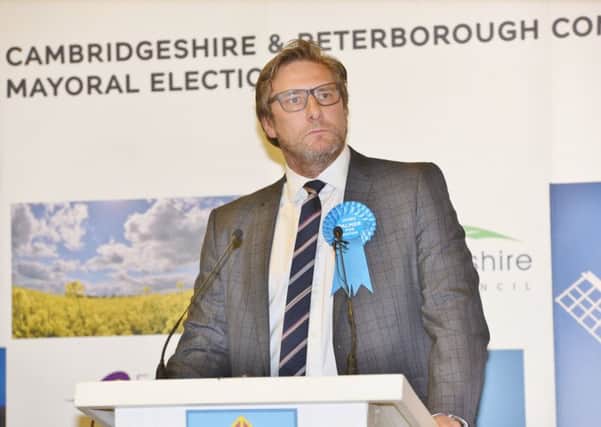 James Palmer won the Cambridgeshire and Peterborough mayoral election.