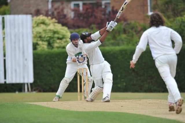 Mohammed Raheel whacked 59 not out for King's Keys against Ketton.