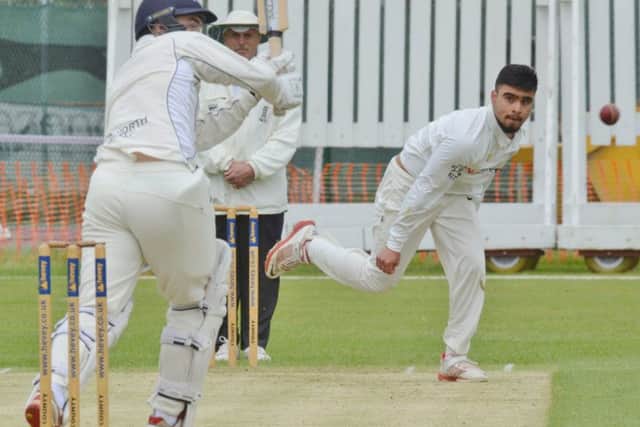 Mohammed Danyaal took two early wickets for Peterborough Town at Wollaston.