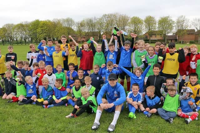 Youngsters enjoying a funday organised by the Posh Foundation.