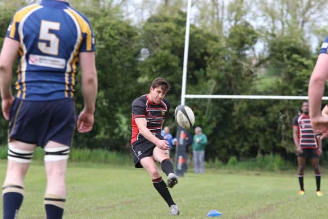 Jaco Steenberg in action for Oundle last season.