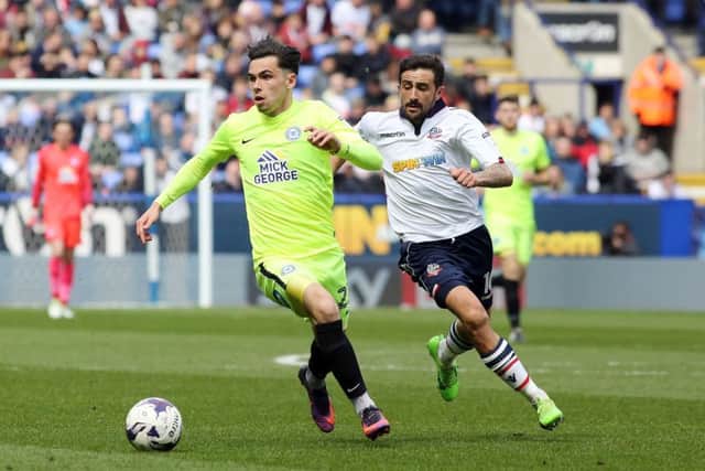 Posh midfielder Callum Chettle is a former Nuneaton player.