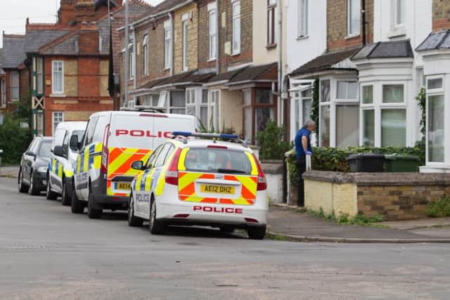 Police attend a drug factory,Fellows Gardens, Peterborough11/07/2017. Picture by Terry Harris. THA