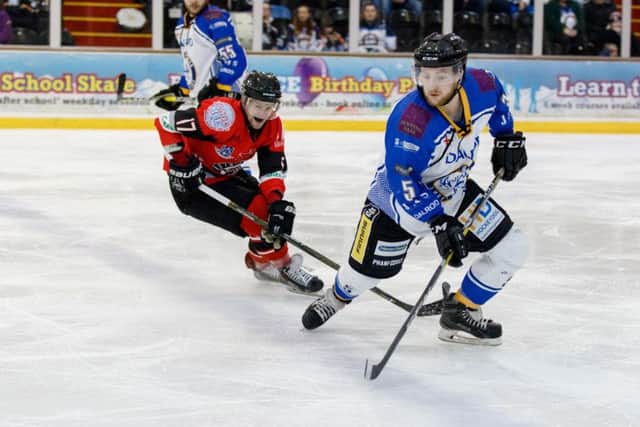 Ben Russell in action for Phantoms.