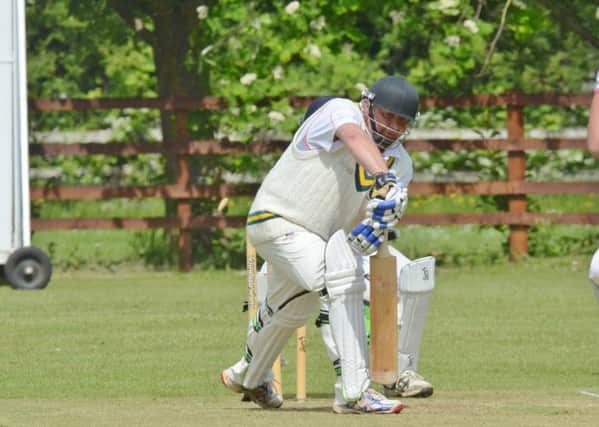 Dennis Compton struck 94 not out for Newborough against Ickwell.