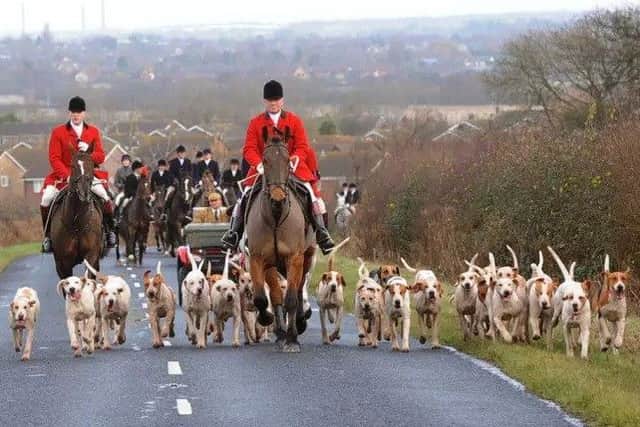 The Fitzwilliam Hunt hold an event on Boxing Day each year