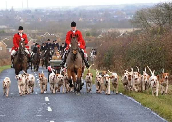 The Fitzwilliam Hunt hold an event on Boxing Day each year