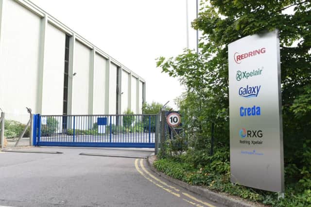UNCERTAIN FUTURE: Redring Xpelair Group, of Newcombe House, in Newcombe Way, Orton Southgate.