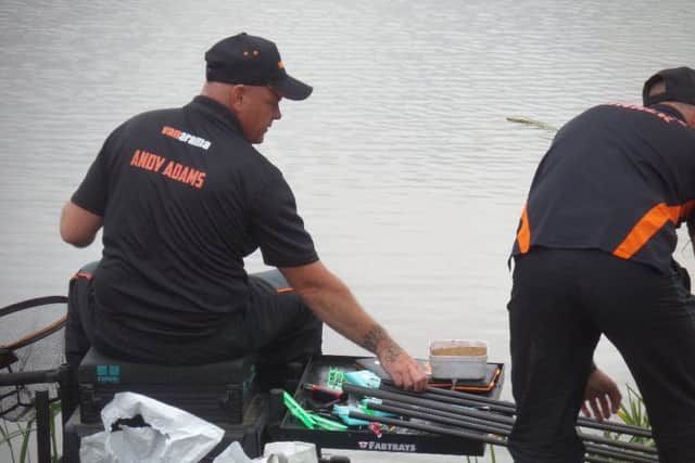 Andy Adams at the Fish O Mania Final.