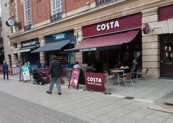Costa Coffee in Bridge Street Peterborough