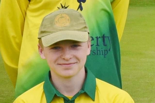 Josh Smith top scored for Deeping against Lincoln.
