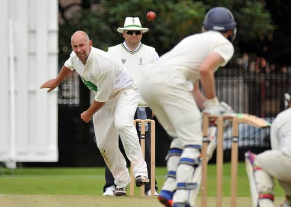 Lee Peacock took three wickets for Deeping against Lincoln.