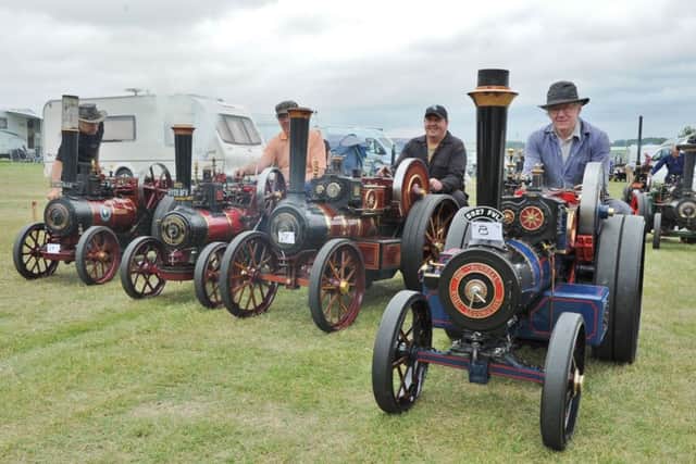 Sacrewell Steam 2017 hosted by Peterborough Society of Model Engineers. Traction engines on show EMN-170715-191415009