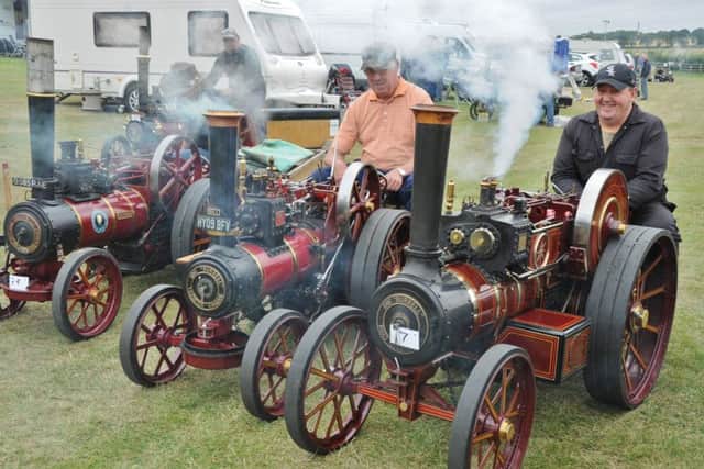 Sacrewell Steam 2017 hosted by Peterborough Society of Model Engineers. Traction engines  on show EMN-170715-191426009