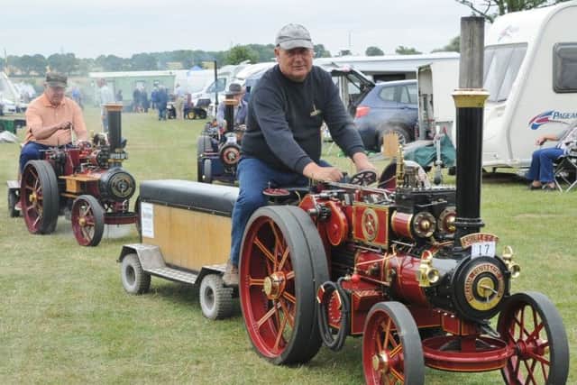 Sacrewell Steam 2017 hosted by Peterborough Society of Model Engineers. Traction engines being led by Tony Baldwin EMN-170715-191437009