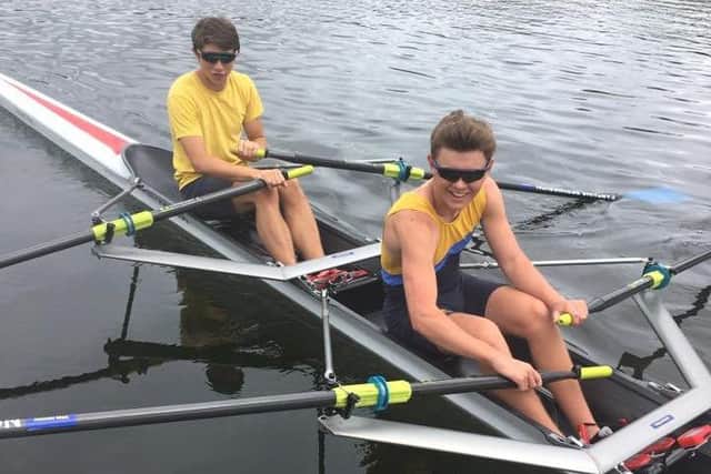 Jack Collins and Ben Mackenzie won a B Final at the British Championships.
