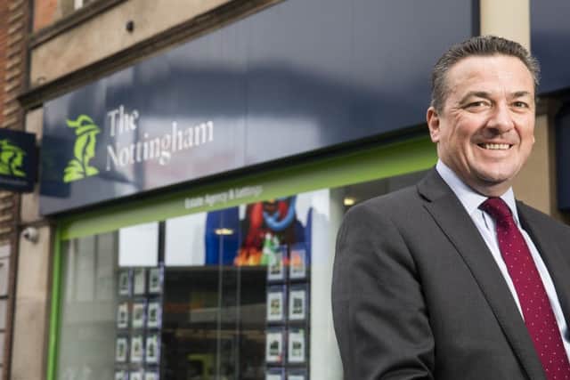 David Marlow, chief executive of The Nottingham Building Society. Photo credit: Fabio De Paola/PA Wire
