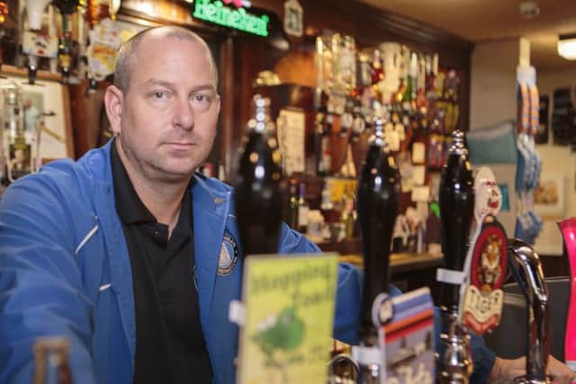 Andy Simmons at The Ploughman Picture by Terry Harris / Peterborough Telegraph. THA