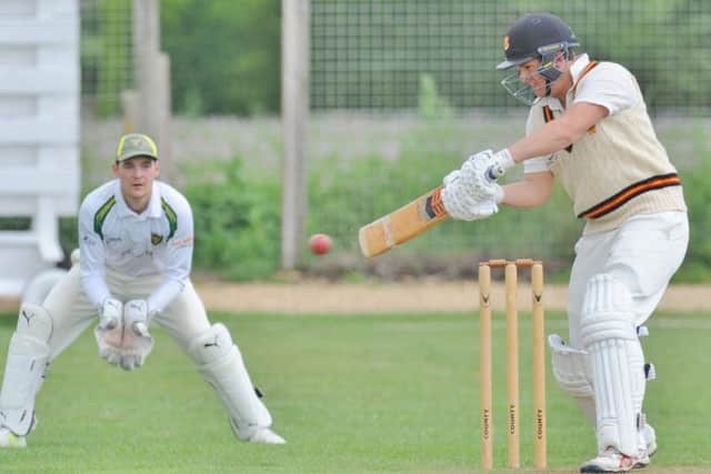 Pete Foster scored 81 for Oundle at Newborough.