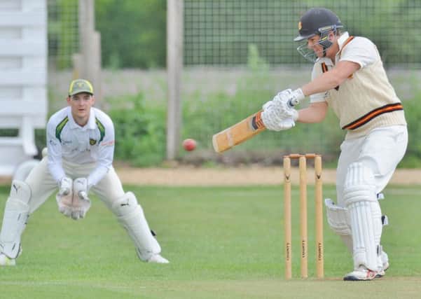 Pete Foster scored 81 for Oundle at Newborough.