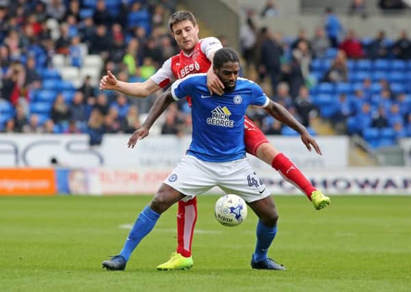 Anthony Grant appears to be ahead of Chris Forrester in the Posh pecking order.