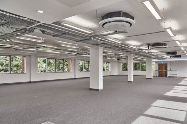 Northminster House's new look office space.