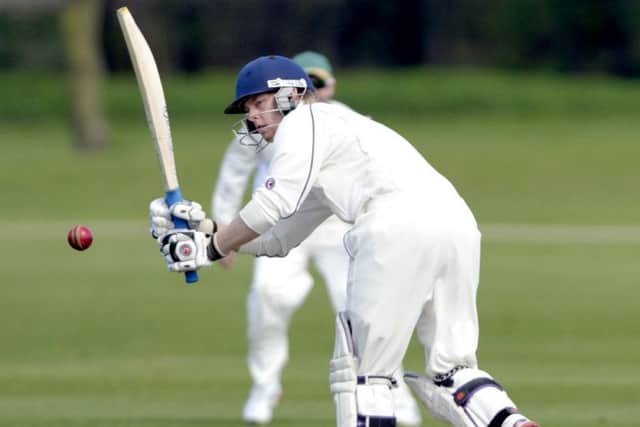 Josh Bowers plays for Cambs in Chesham.
