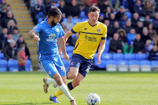 Adil Nabi during a rare Posh appearance.