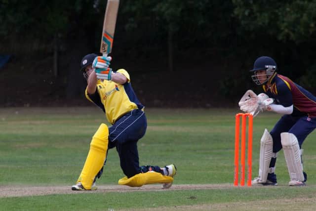 Ashley Rodgers hammered 94 for Ketton at Ramsey.