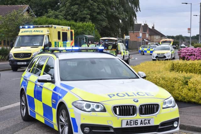 Motorcycle RTC on Gunthorpe Road EMN-170728-175939009