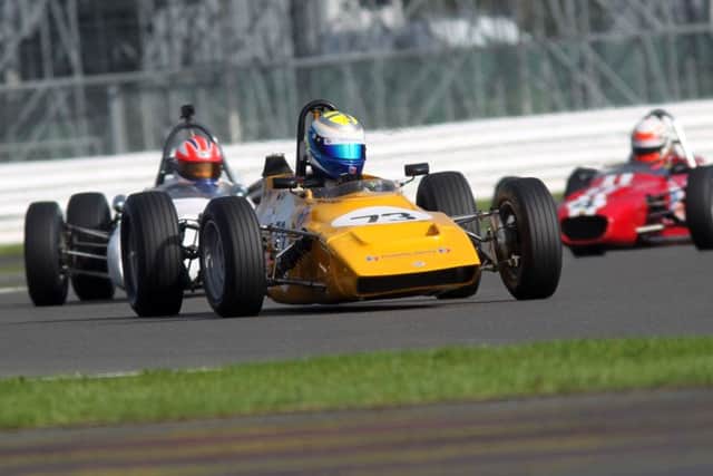 Ed Thurston in action at Silverstone. Picture:  JEP Photography