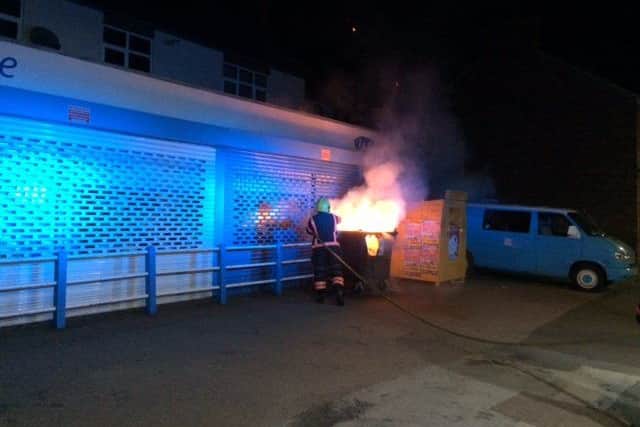 The fire in St Paul's Road
