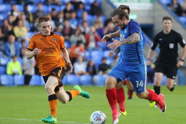 Posh striker Jack Marriott is a greyhound with great technical ability according his his chairman.