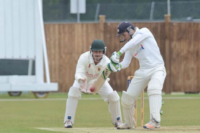 Lewis Bruce made a classy 79 for Peterborough Town at Horton House.