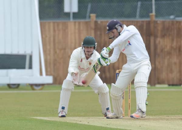 Lewis Bruce made a classy 79 for Peterborough Town at Horton House.