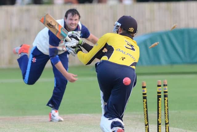 Colin Cheer claimed 4-27 for Bourne against Woodhall Spa.