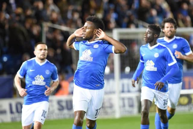 Former Posh player Shaquile Coulthirst is in the Barnet squad.