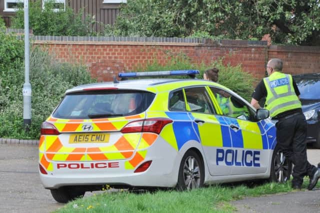 Police attend an incident at Freston, Paston EMN-170708-170427009
