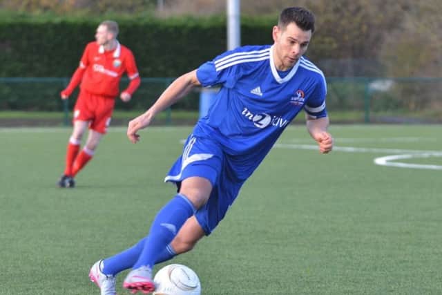 Dan Cotton came off the substitutes' bench to score twice for Yaxley against Raunds.