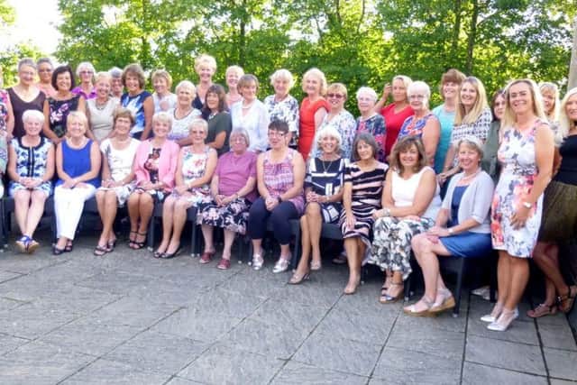 Some of the ladies who attended the Nene Park Ladies presentation dinner at The Farmers in Yaxley, which followed the Lady Captain's Day competition.