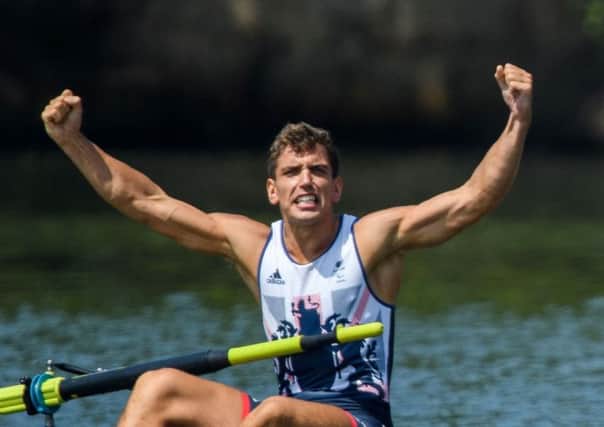 James Fox wins gold in Rio.