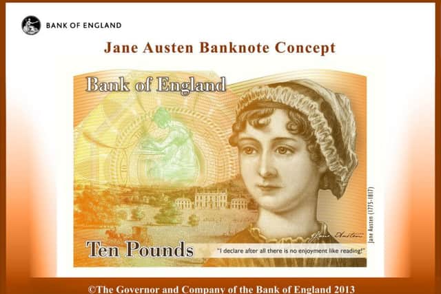 A concept image of the new Â£10 note
