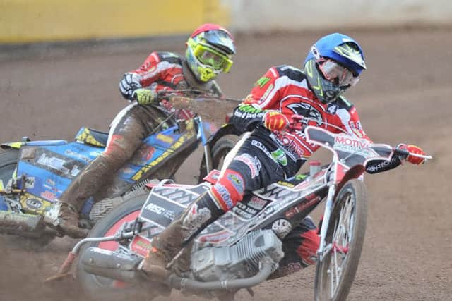 Panthers' skipper Ulrich Ostergaard was knocked off his bike twice in Berwick.