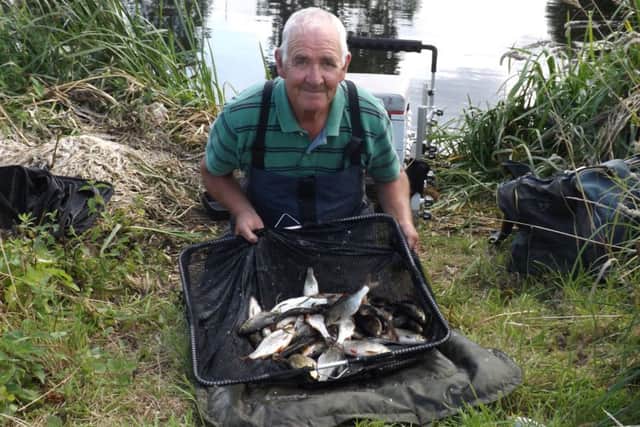 Peter Jayes won the match on the Nene at Orton.