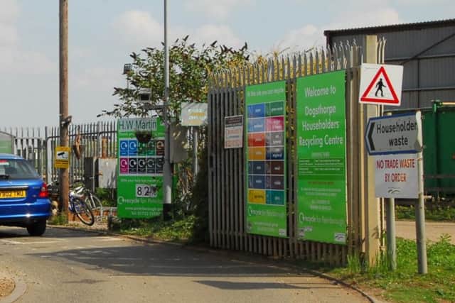 Household recycling centre at Dogsthorpe ENGEMN00120130828152433