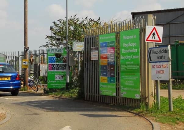 Household recycling centre at Dogsthorpe ENGEMN00120130828152433