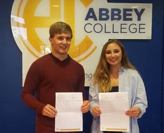 Rory Astin and Bryony Smith