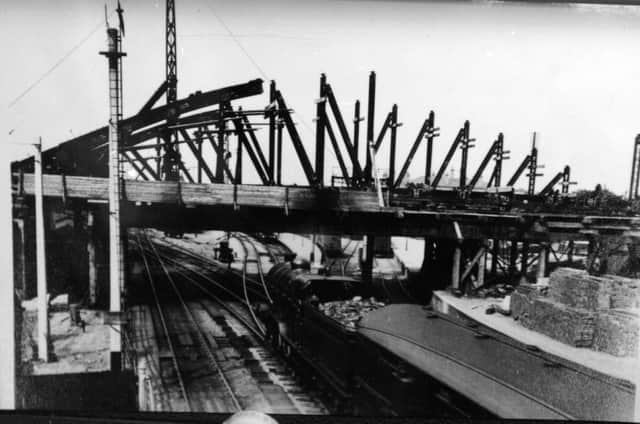 1912 Crescent Bridge taking shape