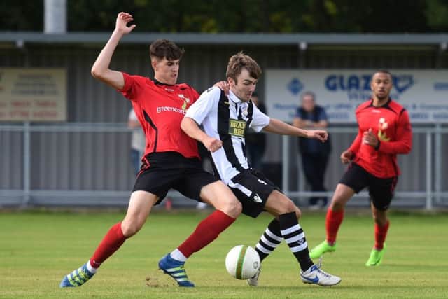 Zak Munton was on target for Peterborough Northern Star at Sleaford.