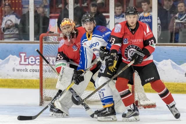 Action from a pre-season friendly between Phantoms and Basingstoke.
